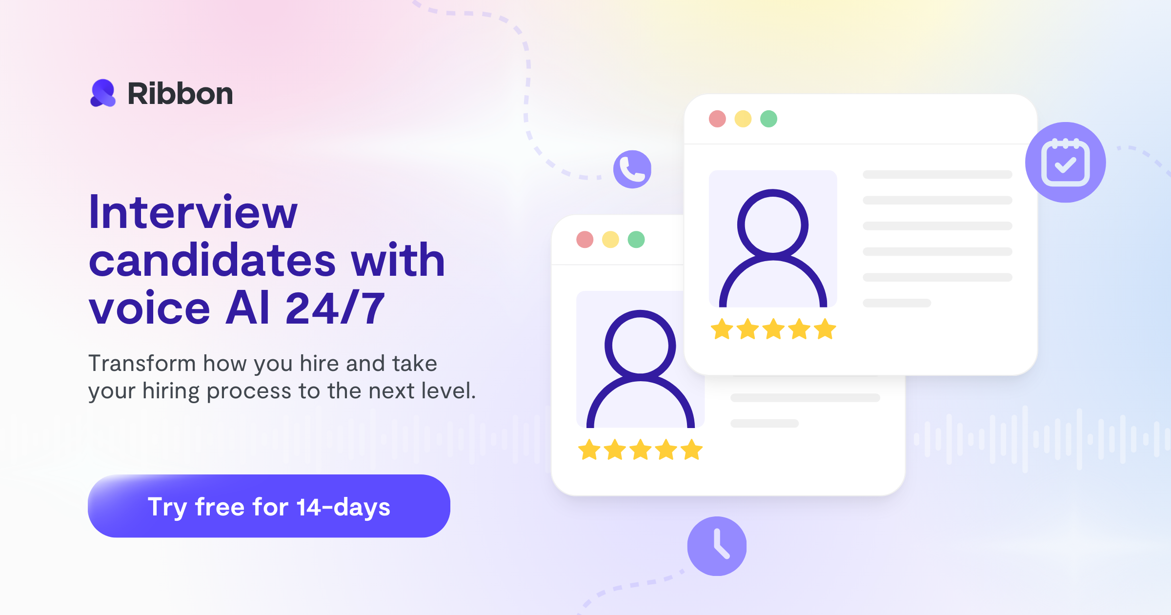 Thumbnail of Ribbon - Voice AI Interviewer